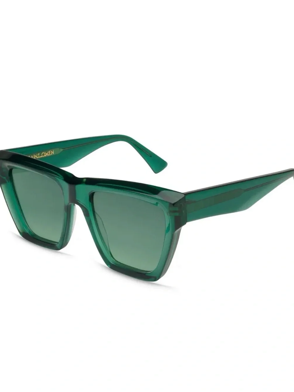Saint Owen Trendkill Emerald Sunglasses Like New